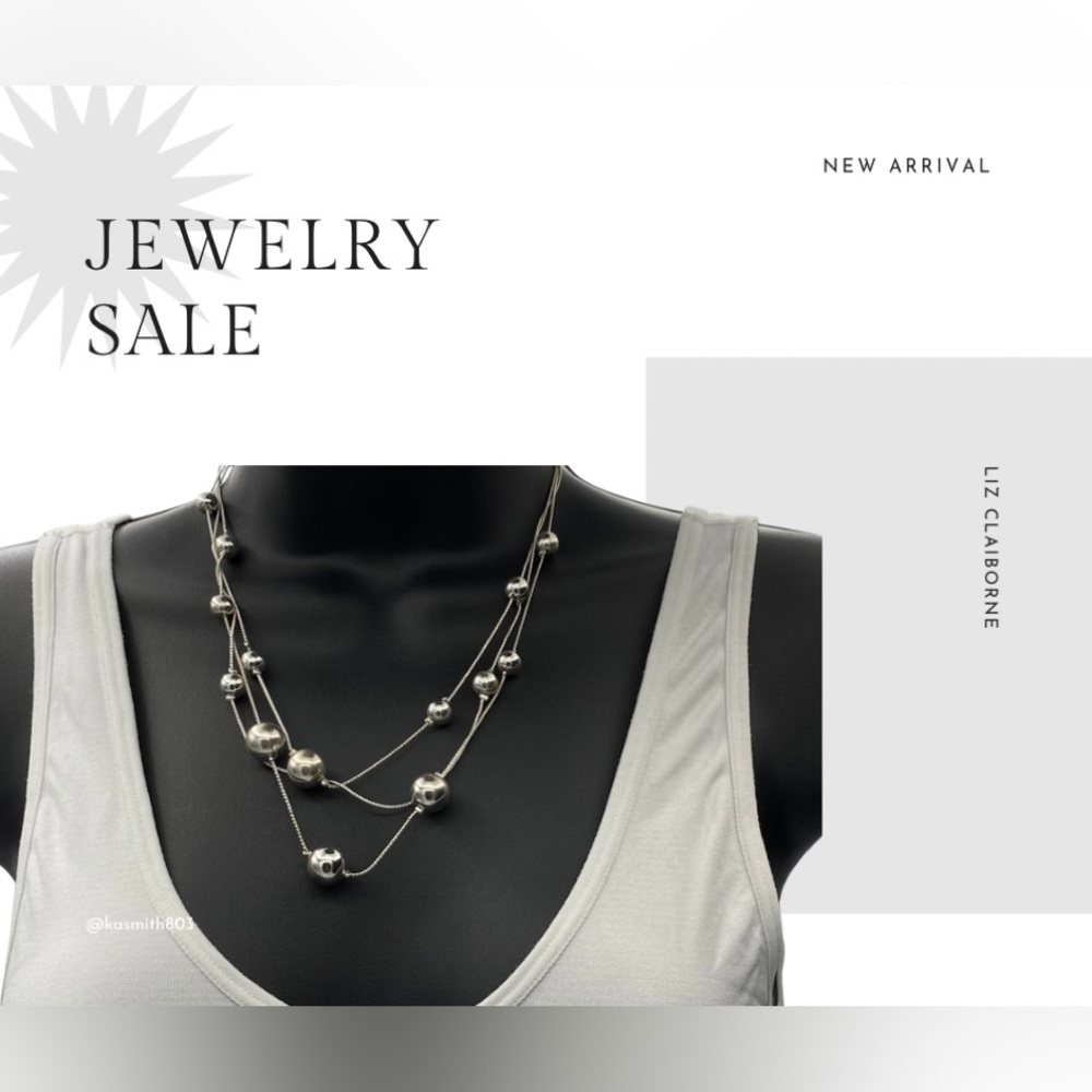 LIZ CLAIBORNE NECKLACE - NWT -  MSRP $26